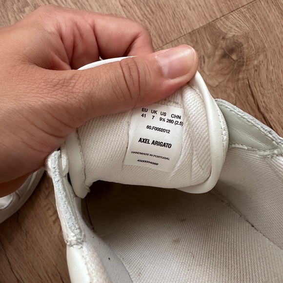 Axel Arigato White Dice Lo Sneakers size EU 41 - Picture 7 of 8